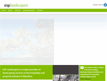 Tablet Screenshot of esplandscapers.com